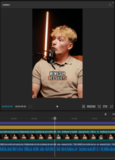 Montage vidéo vertical réalisé par PA Design pour les réseaux sociaux, format optimisé pour TikTok, Reels et YouTube Shorts.